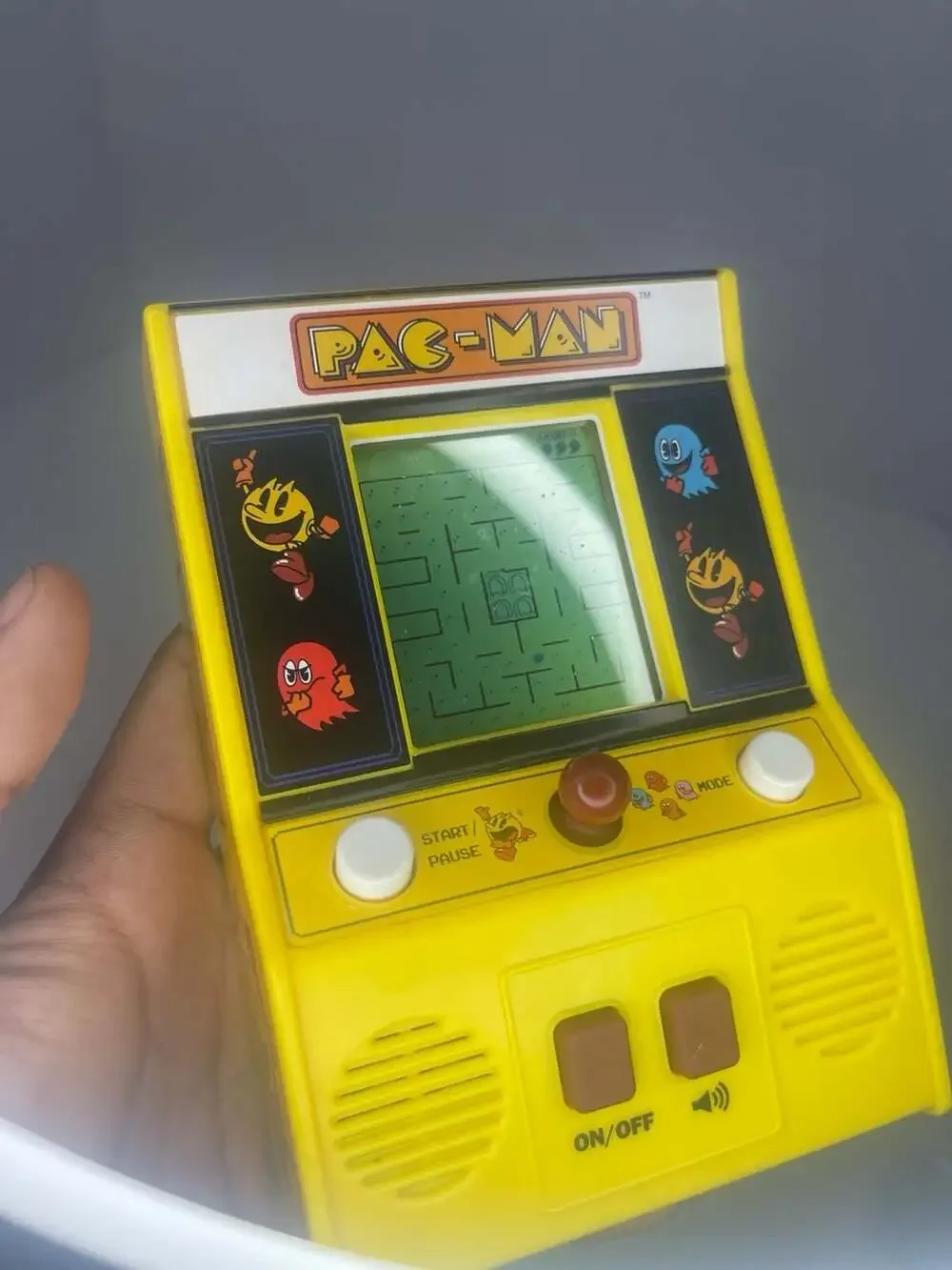 Bandai Namco Pac-Man Mini Electronic Handheld Arcade Video Game